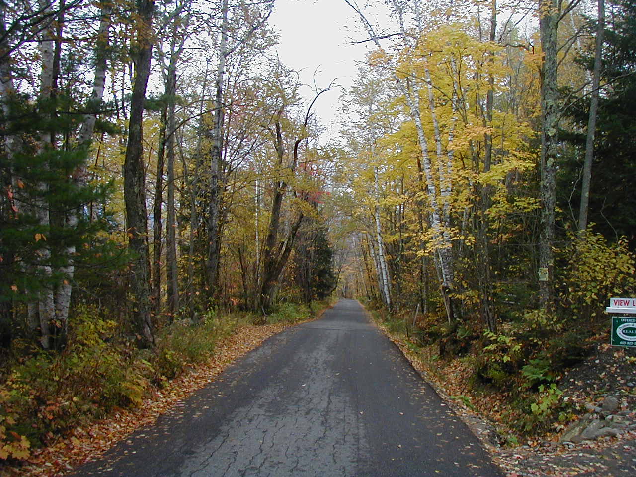 Lafayette Road in the Fall